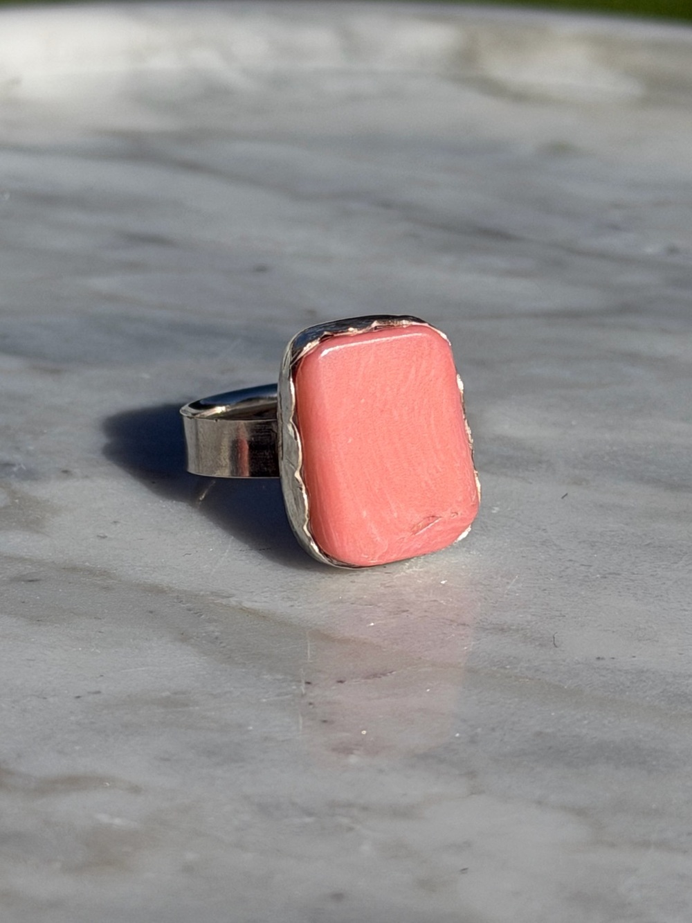 Sterling Silver Gemstone Ring